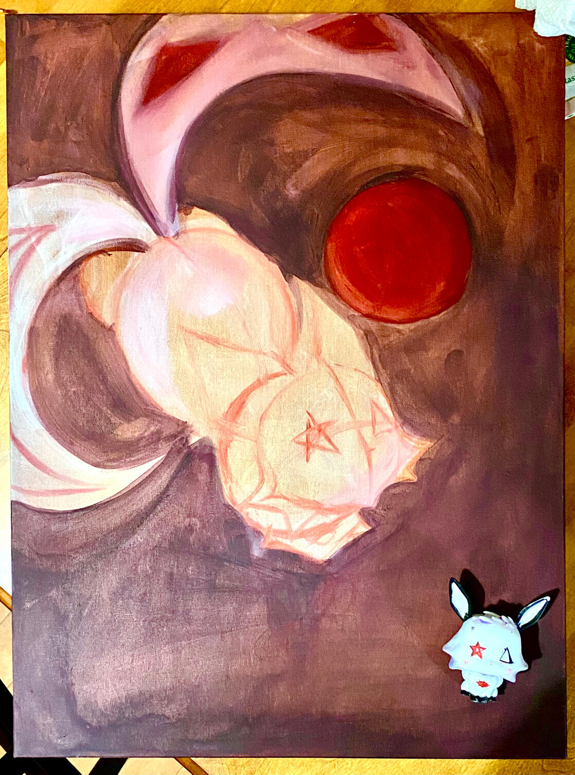 AMRAK + RITUALIS PAINTING WIP, 2024